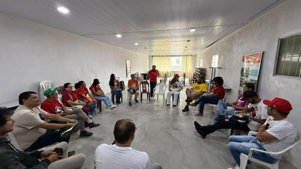 Encontro com Jô Oliveira no STR Solânea